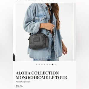 NWT black monochrome le tour